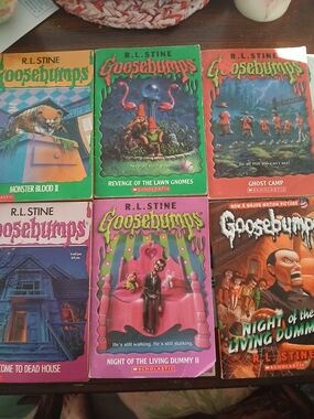 R.L. Stine Goosebumps Kids Book Collection - Multicolor Covers